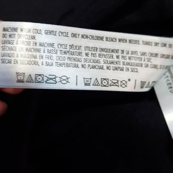 Disney Lilo and Stitch Black Allover Print Zipper Hoodie Sweatshirt Sz S - Picture 8 of 9